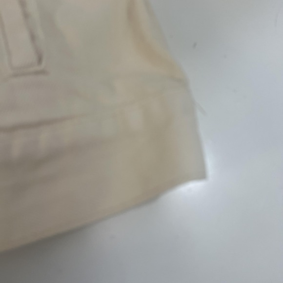We The Free Jean Jacket Free People ‎ Womens XS Cream Denim Trucker Button Front - Picture 7 of 15